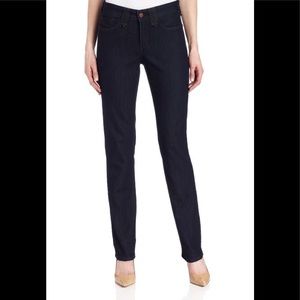 NYDJ Marilyn Straight Jean size 10/31 inseam dark